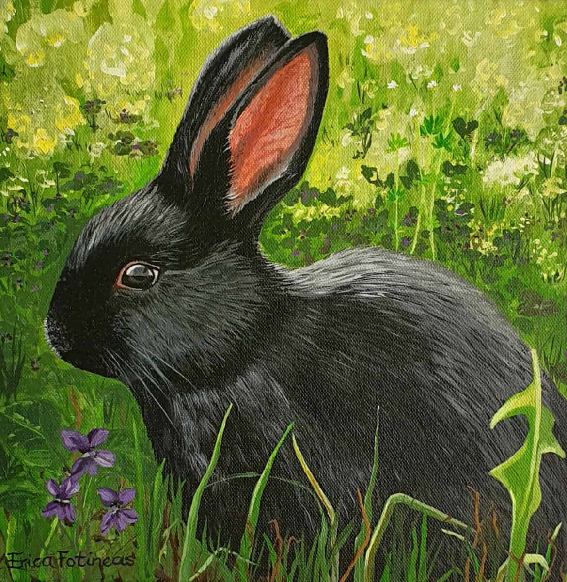 Little Rabbit by Erica Fotineas