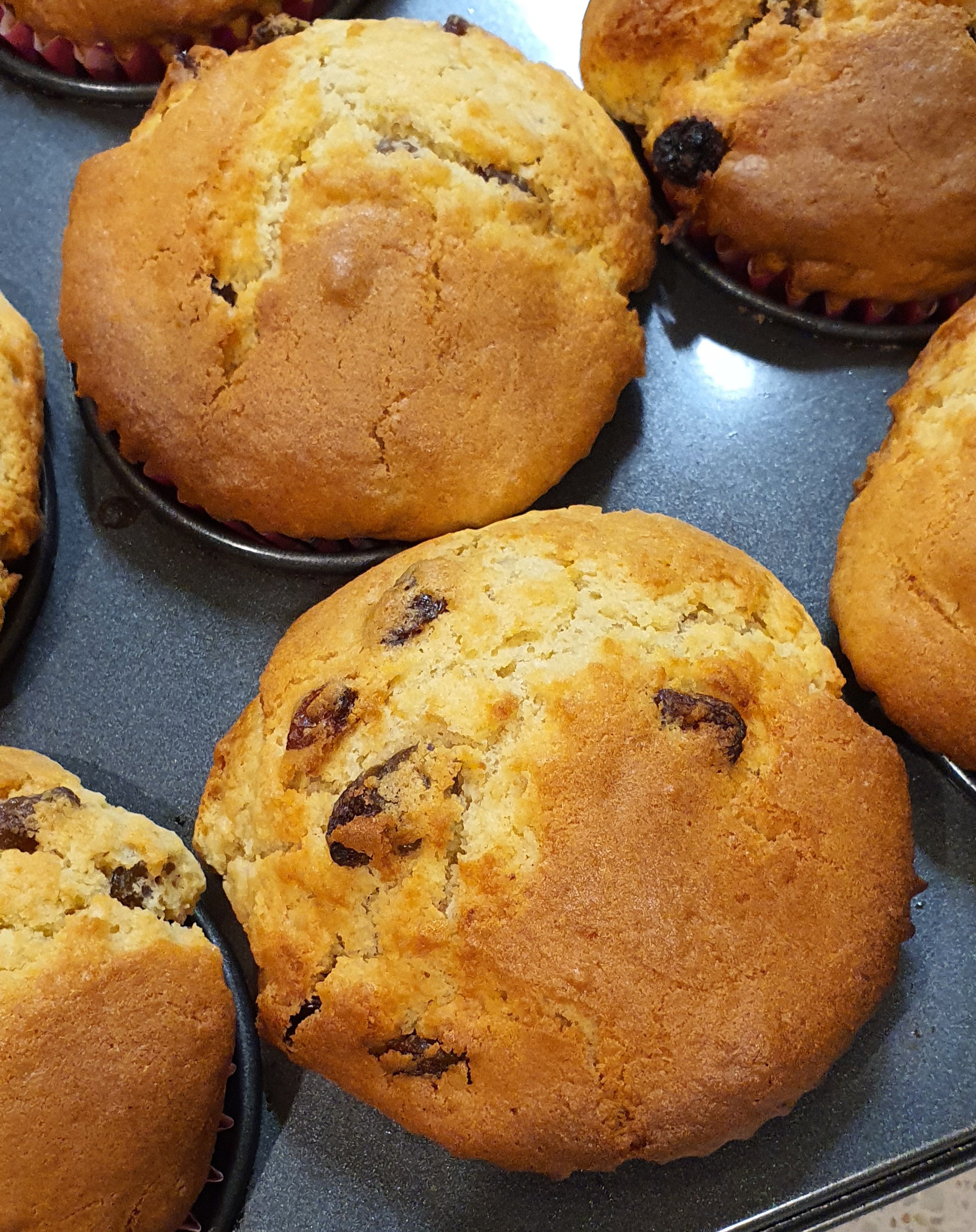 Sultana Muffins, Quick and Simple. - At Home With Eri